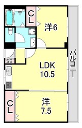 パラツィーナ二見の物件間取画像